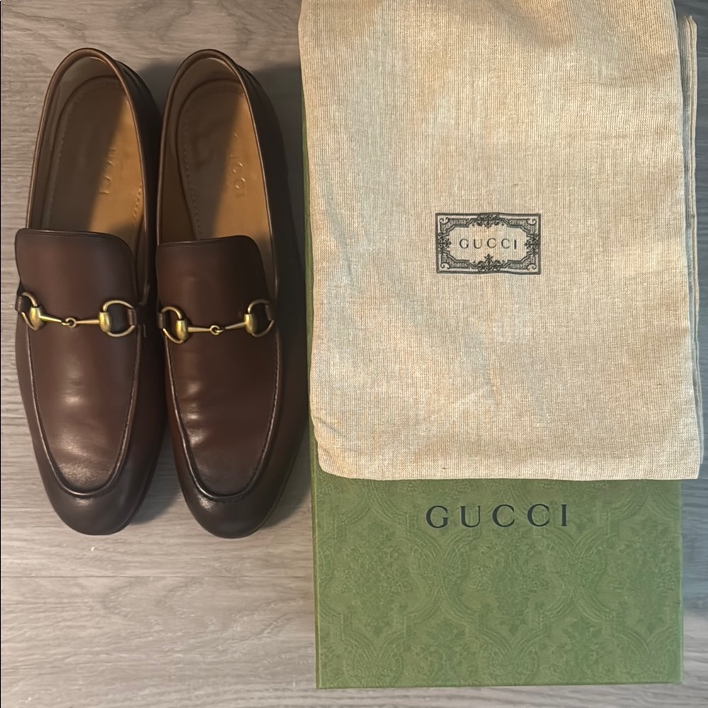 Gucci Men’s Jordaan Bit Loafers Size 11 US (10 UK) - Picture 5 of 6